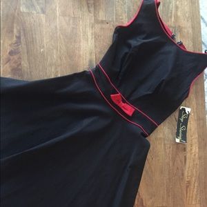 NWT Stop Staring Black and Red Dress!